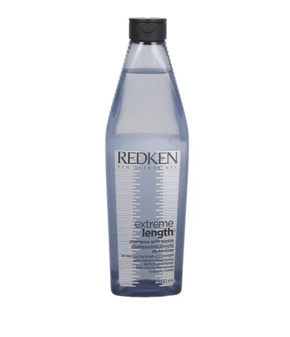 Redken Extreme Length Shampoo Infused with Biotin for Longer, Stronger Hair 300ml